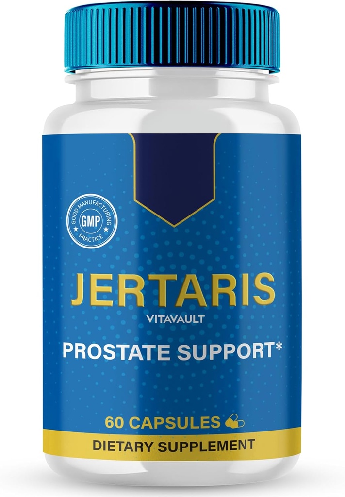 Jertaris Capsules, Jertaris Prostate Health Supplement Pills - Extra Strength, Jertaris unterstützt Prostate Heath All Natural Formula, Jerta RIS Capsules, Jer Taris Bewertungen (60 Kapseln)