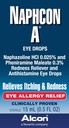 Alcon Naphcon gouttes oculaires, soulagement de l'allergie 15 ml