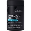 Recherche sportive Omega-3 Huile de poisson, Triple Force, 180 Softgels