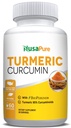 NusaPure Turmeric Curcumin 600 mg 60 Kapseln Turmeric 95% Curcuminoids Nahrungsergänzung