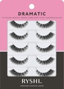 Ryshi False Wimpern mit 5 Paaren, Dramatisch Look mit selbstklebenden und wiederverwendbaren Lash Set, Enhance Natural Beauty for Extra Volume