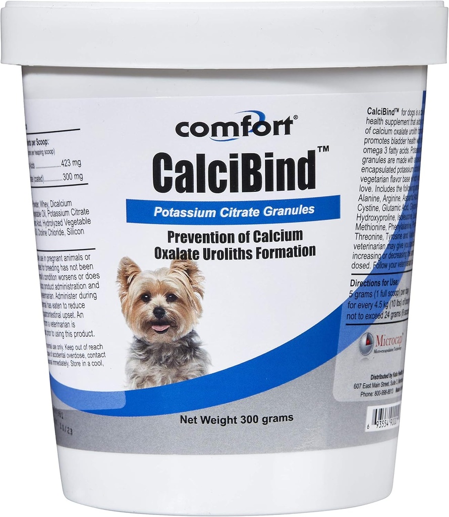 Kala Health Potassium Citrate Microencapsulated Granules Ergänzung für UTI Behandlung, Hemmt Urinary Stone Formation in Hund und Katzen