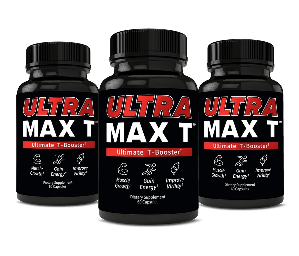 Andro400 UltraMax T – Supporto avanzato del testosterone per gli uomini e le donne – Tongkat Ali 200:1, acido D-aspartico, Garcinia Cambogia, ForsLean® – 180 capsule, fornitura di 90 giorni