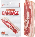 Bandages pour enfants BioSwiss, Bacon en forme de self adhesive Bandage Set, sans latex, soins stériles, 24 comtes