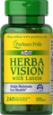 Puritan's Pride Herbavision mit Lutein, Zeaxanthin, Bilberry Softgels, 240 Count