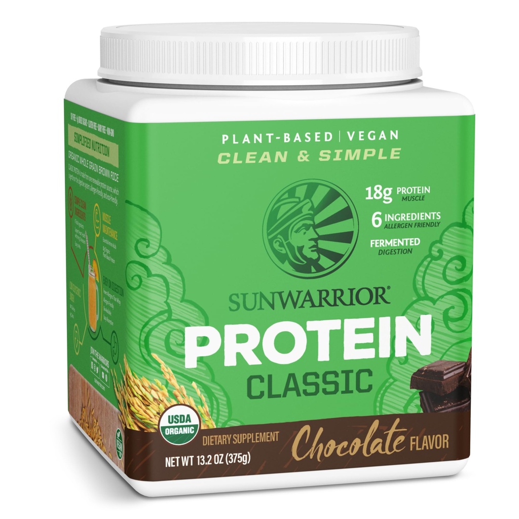 Poudre de protéines de riz brun avec des acides bcaa et aminos Protéines de riz crues Shake sans gluten Low Carb Laitière sans glucine.