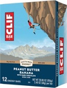 CLIF BAR - Erdnussbutter Banana mit dunkler Schokolade Geschmack - Hergestellt mit organischen Hafer - Non-GMO - Pflanzenbasiert - Energieriegel - 2.4 Unze (12 Packung)