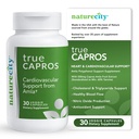 NatureCity True-Capros Amla Estratto di frutta Supplemento Polyphenol Antiossidante Power Supporta la salute cardiovascolare del cuore (30 capsule vegetali) Non OGM Vegan Friendly e Soy Free
