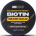 L'illusione dei capelli MAXIMUM POTENCY BIOTIN Beard Balm per la crescita e l'ammorbidimento dei cuscinetti, nero