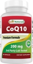 Best Naturals COQ10 200 mg, 60 Capsules