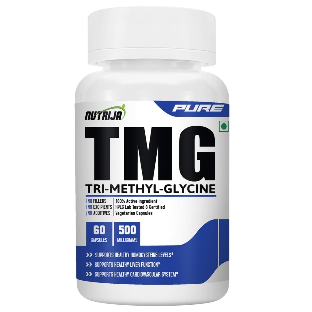 NutriJa-TRIMETHYLGLYCINE (TMG) 500MG - 60 Kapseln