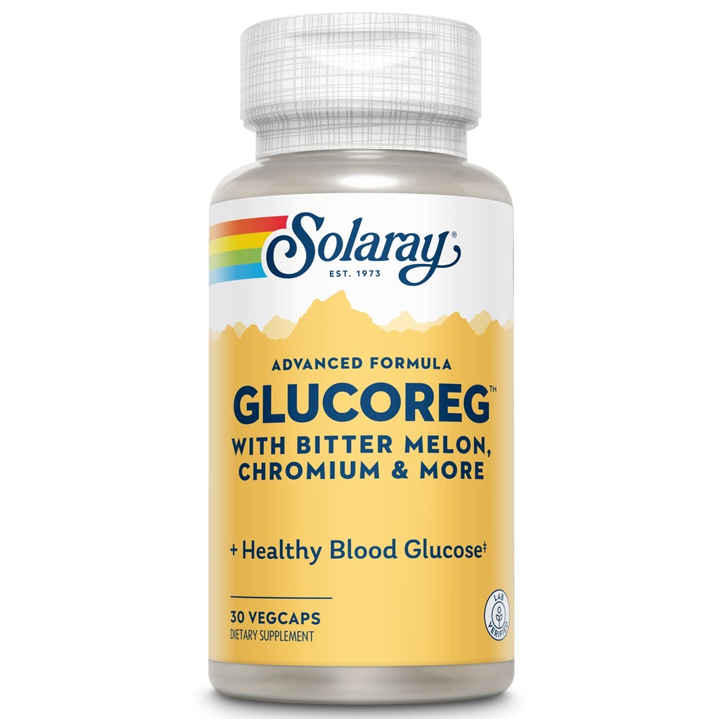SOLARAY GlucoReg - 30 capsule