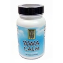 „Awa Calm Capsules - Kava-Based Herbal Supplement mit 30% Kavalatone, Calamus Root, Passion Flower, Lemon Balm & Hops (60 Kapseln)