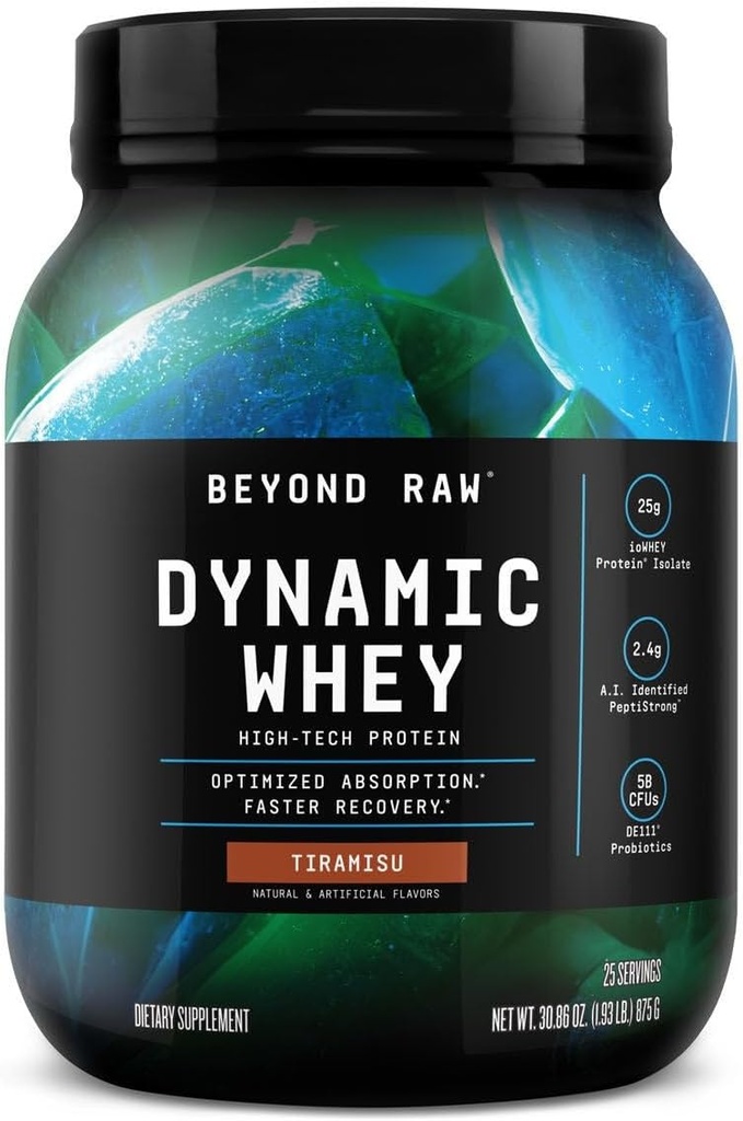 Oltre Raw Dynamic Whey High-Tech Protein - Tiramisu (25 Serve)