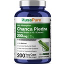 NusaPure Chanca Piedra 2000mg | 200 Caps Veggie | Integratore di Estratto di erbe | Estratto 10:1, Non OGM, Bioperine | 100 Serve per Bottiglia