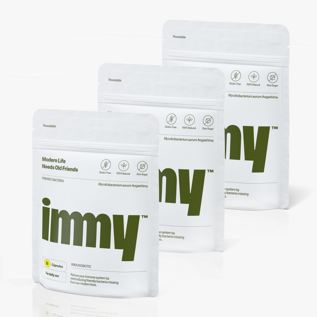 IMMY Immun-Ergänzung für Mood-Unterstützung und Gut-Gesundheit, 90 ct. - Unterstützt Joint Relief, Fokus & Mood-Unterstützung, Natural Calming Aid