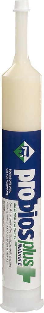 Probios Bovine One Oral Gel per Ruminants Plus Natural-E Tube, 300cc