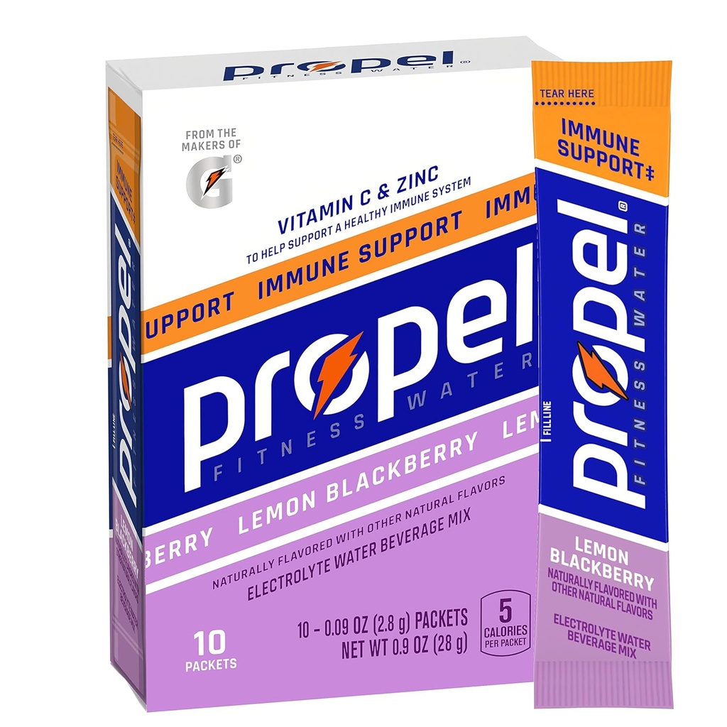 Propel Immununterstützung Pulver Zitronen Blackberry