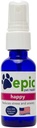 Happy - All Natural Liquid Spray Supplement - Eases Separation Angst, Hilft bei Vet Besuche, Reisen, Grooming, Verlust eines Freundes (Spray 1 oz)