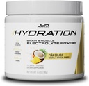 JYM Hydratation Pina Colada Poudre, Electrolytes Performance, Potassium, Sodium, Magnésium, pour hommes et femmes, Theanine, Ashwaghanda, Theanine, 40 portions