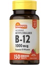 Sundance B-12 Methylcobalamin 1.000 mcg | 150 Fast Dissolve Tabletten | Natürliche Berry Flavor | Vegetarisch, Non-GMO, und Glutenfreie essentielle Vitaminergänzung