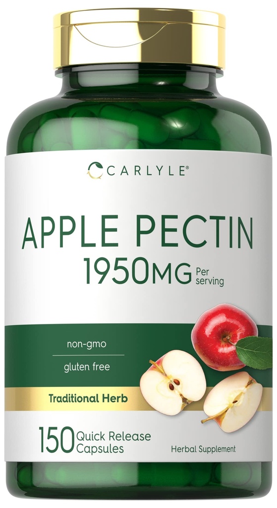Carlyle Apple Pectin Capsules 1950mg