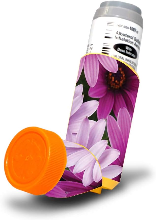 MightySkins Skin per Proventil HFA Asthma Inhaler - Sunflowers | Copripiumini protettivi, durevoli e unici in vinile Decal