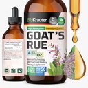 BIO KRAUTER Goats Rue Lactation Supplemento Tintura - Vegan, Alcol & Sugar Gocce libere 4 Fl.Oz.