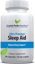 Dormire Naturale - Supplemento al Sonno Erbelico Realizzato con Radice Valeriana, Melatonina, Camomilla, Magnesio – Raccomandato per Difficoltà Dormire - Adulti Pillole A Dormire Extra Resistenti.