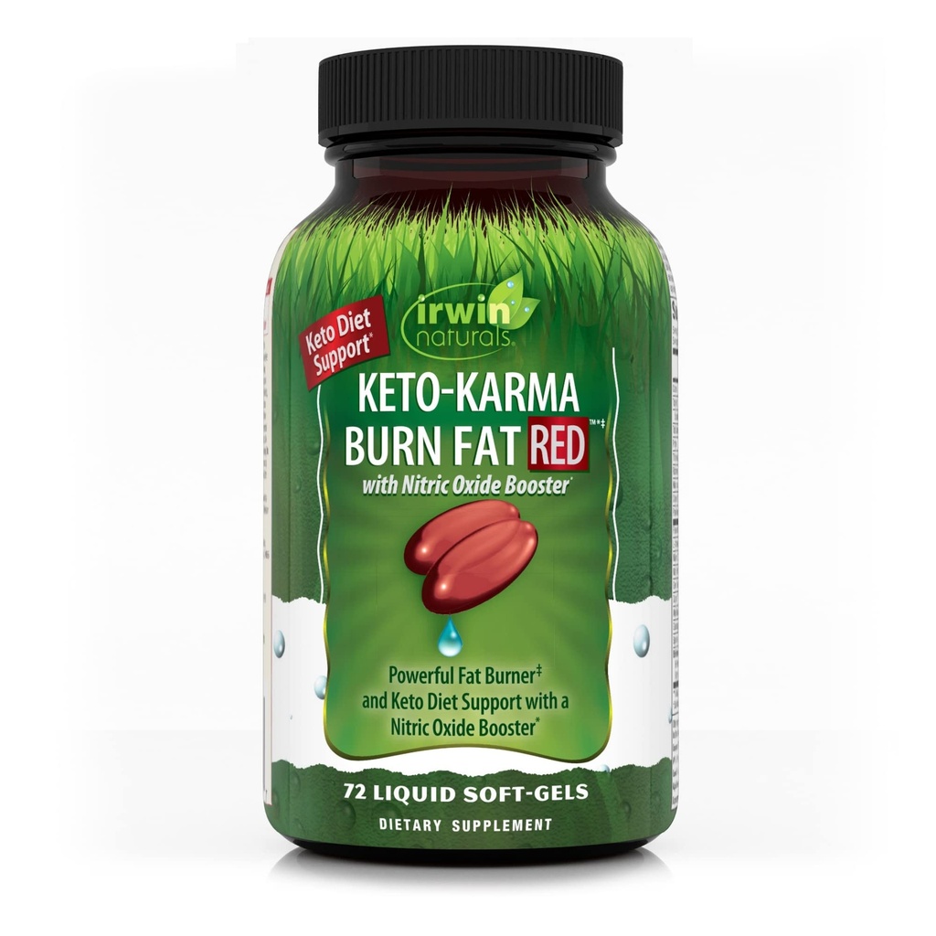 Irwin Naturals Keto-Karma Fat Red 72 Sgels