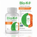 Bio-K+ Advanced Bowel Support Probiotic – 50 miliardi di CFU – Vegan, senza glutine, non OGM – Supporta la salute digestiva e la regolarità – per gli uomini e le donne – 20 capsule