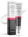 YEOUTH Retinol Crème pour les yeux anti-vieillissement, crème raffermissante sous les yeux pour les poches et les poches sous les yeux pour les rides et les cercles sombres avec l'acide hyaluronique et les tripeptides 15ml
