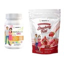BariatricPal 30-Day Bariatric Vitamin Bundle (Multivitamin ONE 1 al giorno! Masticabile con ferro da 45 mg - agrumi arancio e citrato di calcio Cuciture morbide 500mg con probiotici - Strawberry Twist)