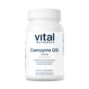 Vital Nährstoffe CoQ10 100mg | Vegan-Ergänzung | CoEnzyme Q10 von Ubiquinone | Potent Antioxidant zu unterstützen Herzgesundheit und Energie Levels* | Gluten, Dairy und Soy Free | Non-GMO | 60 Kapseln