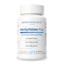 Biotics Research METHYLFOLATE PlusTM Methylfolate, Bioactive Folate + B12, unterstützt Herz-Kreislauf-Gesundheit, Fetale Entwicklung, Nerve Health, Methylierung Support, Homocystein Levels. 120 Tabletten