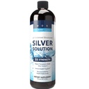 Supplemento liquido d'argento strutturato alcalino 30ppm - Immune e Gut Health Support - Supplementi minerali d'argento colloidale strutturati ad alta resistenza - Made in USA (16 oz)