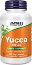 NOW Integratori alimentari, Yucca (Yucca spp.) 500 mg, 4:1 Concentrato, Integratore di erbe, 100 capsule