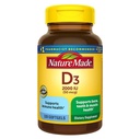 Naturgemachtes Vitamin D3 2000iu 320 Ct. Weichgel (Packaging Mai Vary)