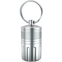Pille Crusher & Cases, Medizin zu feinem Pulver, Edelstahl Crushes Pillen, Wasserdicht (Vitamin Crusher)