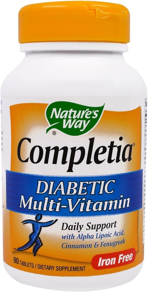 Nature's Way - Completia Diabetic Multivitamin, 90 Tabletten