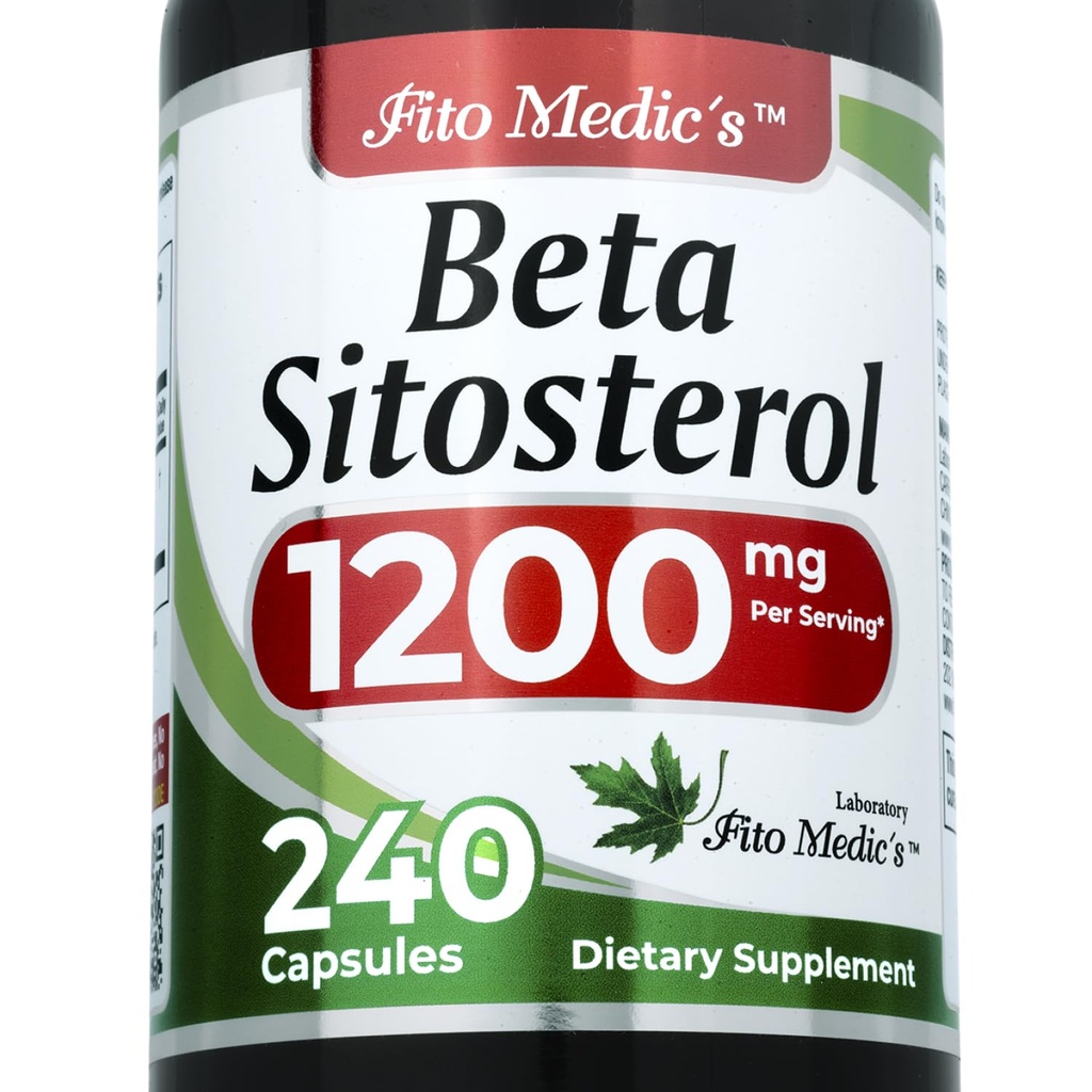 Lab | beta sitosterol| Pflanzensterole|240 Kapseln |1200 mg | beta sitosterol Supplement | Ultra hohe Absorption.