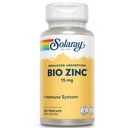 Solaray Bio Zink 15 mg | Dreifach Zink-Komplex für gesundes Immunsystem, Endocrine & Cell Function Support | 100 VegCaps