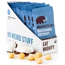 Mammoth Bar Macadamia Coconut Bar - 10 barre di proteine organiche – Alta fibra • Paleo • Gluten Free • Proteine dell'uovo • GMO Free • Raw • Nut Premium • Prebiotici