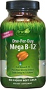 Irwin Naturals Mega B-Complex - 60 Liquid Softgels - Vitamin B Complex with Vitamin B12, Folate B9, Biotin B7, B1, B2, B3, B5, B6, and Quick Energy MCTs