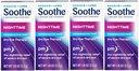 Soothe Eye Ointment di Bausch & Lomb, Lubricant Relief per gli occhi secchi, idratante e confortevole Nighttime Dry Eye Therapy, adatto per gli occhi sensibili, Preservative Free, 3.5 g - 4 Pack