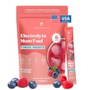 La mamma conosce la migliore miscela di bevanda di elettrolita del combustibile della mamma per le mamme, il supporto di idratazione - per la gravidanza, il prenatale, gli elettroliti + i minerali della trace, il supplemento di miscela di bevanda di lattazione (8 conte)