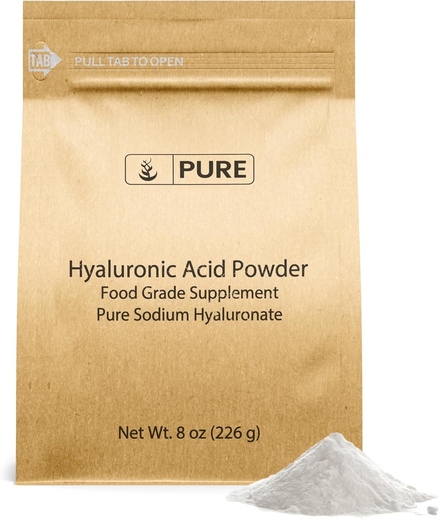 PURE ORIGINAL INGREDIENTS Hyaluronsäure (8 oz) Wasserlöslich, feines Pulver
