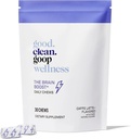 good.clean.goop wellness The Brain Boost Daily Chews (complément alimentaire pour l'énergie et le focus) L-theanine & caféine (Caffe Latte Flavored)
