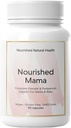 Nourished Mama Prenatal Multi Vitamin - Vegan Multivitamin for Preconception, Pregnancy, Postpartum and Breastfeeding Support - Iron-Free with Methylated Folate & High Dose Choline - 90 Capsules