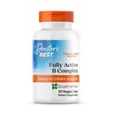 Ärzte Best Fully Active B Complex, Energy & Cellular Support, Non-GMO, Glutenfrei, Sojafrei, Vegan 30 Veggie Caps